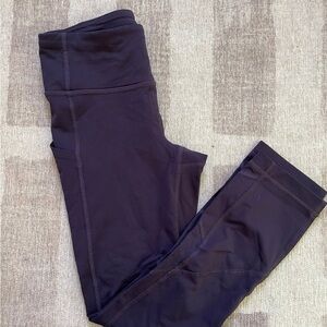High-Waist Black Active Leggings